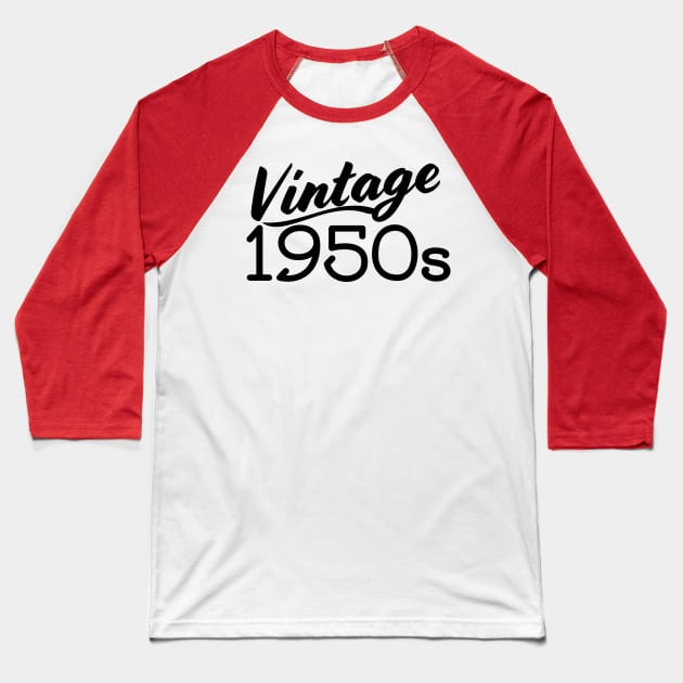 vintage 1950s Baseball T-Shirt by nickemporium1